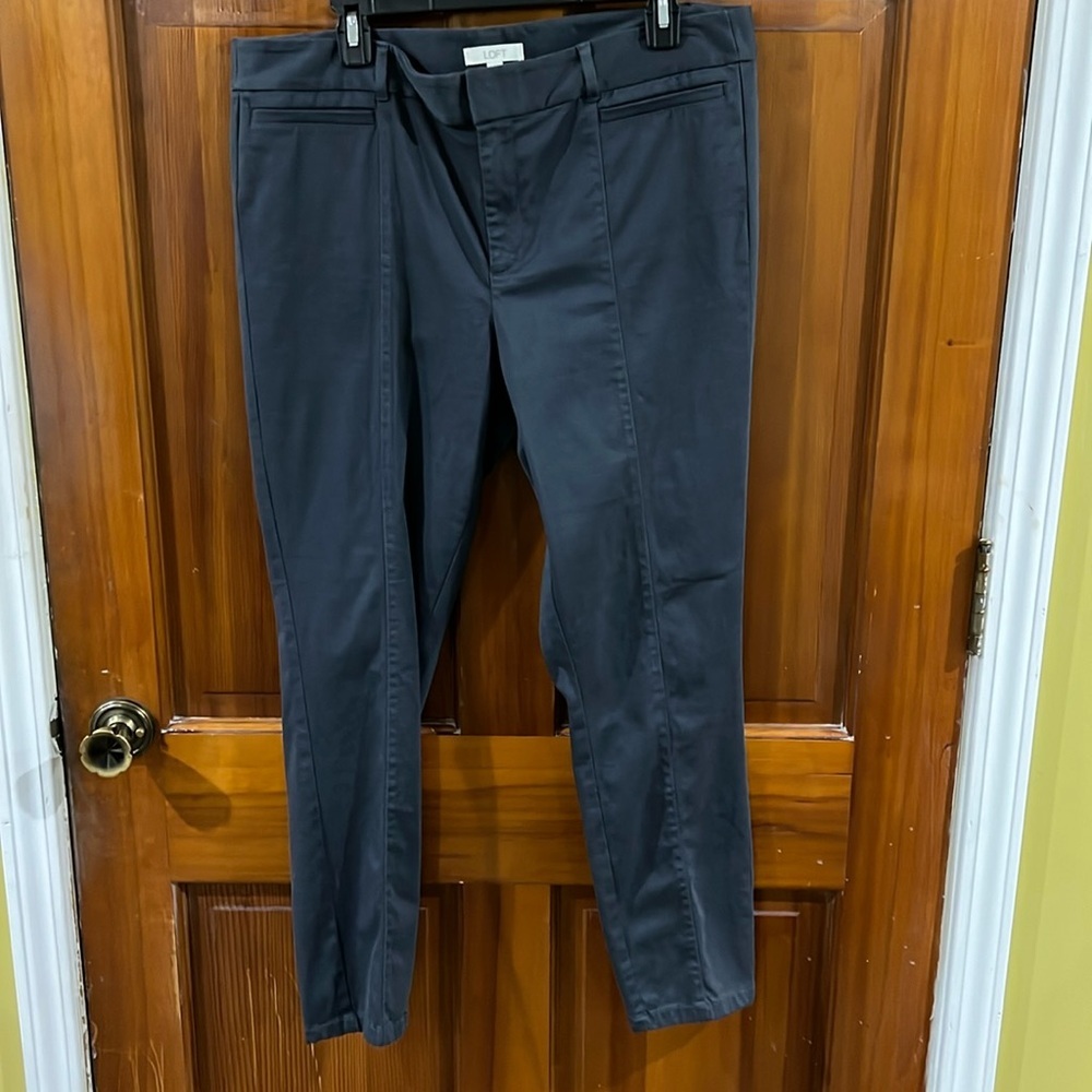 Women’s Blue/Gray LOFT Size 14 Slacks